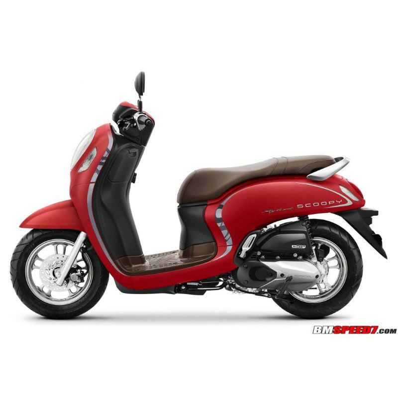 Striping lis sticker standar ori Honda Scoopy Stylish 2021 Striping scoppy stylish 2021