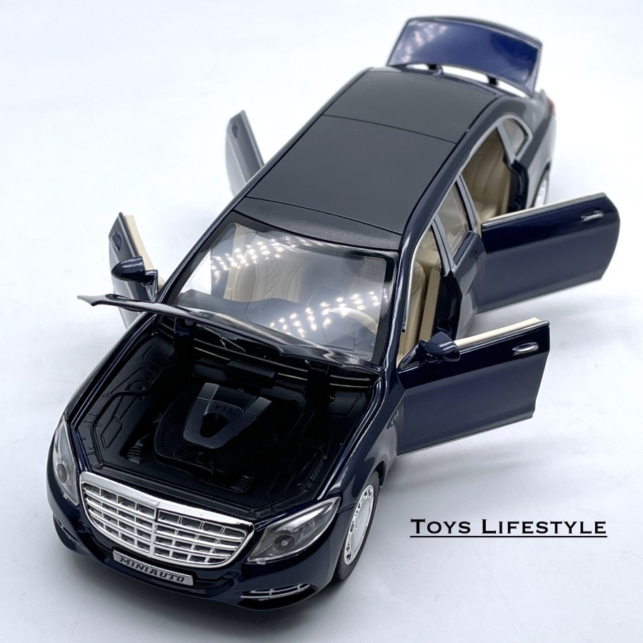 Mobil MiniAuto Diecast - Mercedes Benz Maybach S650 Skala 1:32