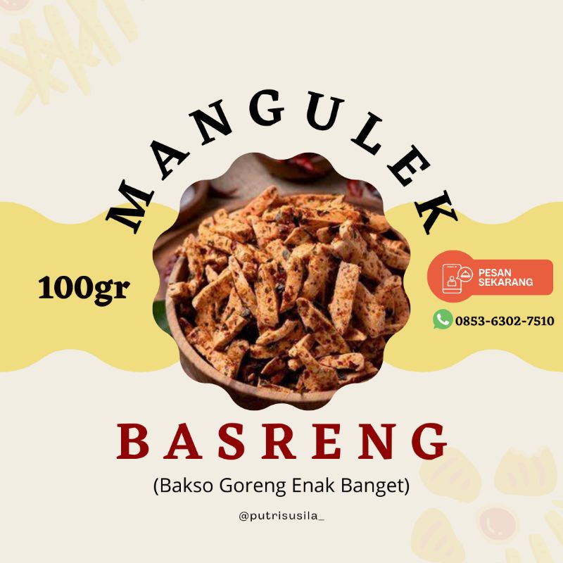 

Basreng 100gram Viral Pedes Enak Banget