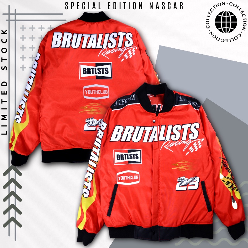STREETWEAR VARSITY JACKET NASCAR XXL OVERSIZE JAKET BANDUNG AESTHETIC PRIA ORIGINAL
