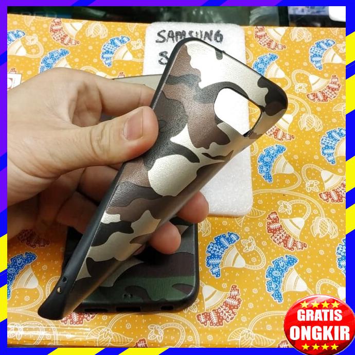 ACC HP SILIKON SOFTCASE ARMY SAMSUNG S6 EDGE S6EDGE ARMY
