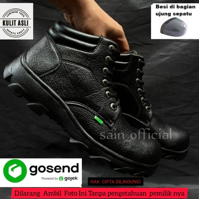 Sepatu Safety Kings Shoes Premium Sepatu Safety Pria Kulit Murano