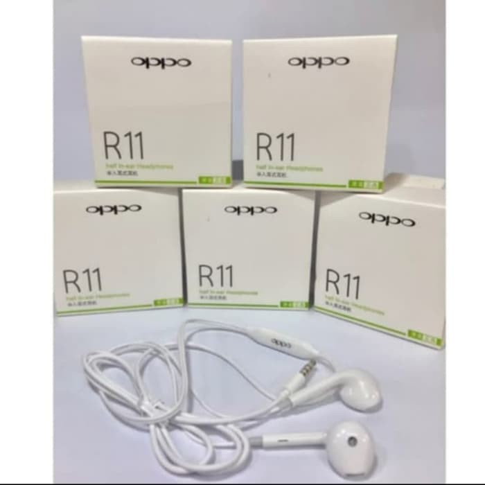 Handsfree R11  OPPO OEM/ Earphone Oppo handphone R11