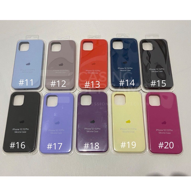 FULL CASE PREMIUM Iphone Silicone Untuk Apple 12MINI 12/12PRO 12PROMAX