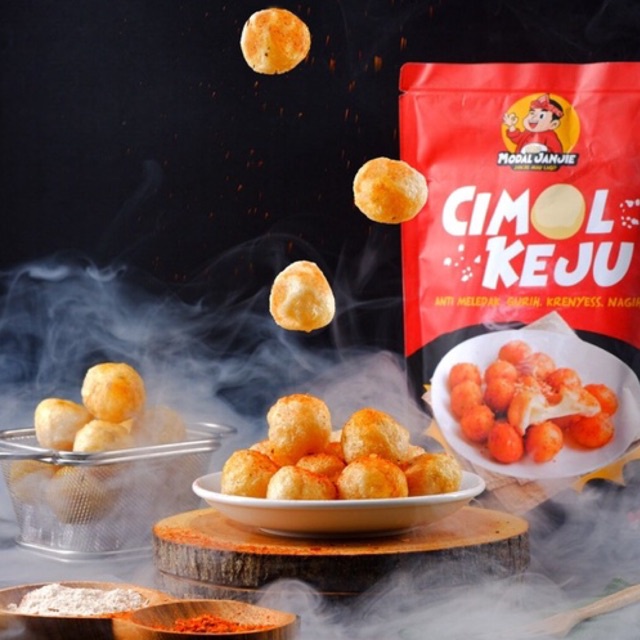 

(PAKET HEMAT) 3 Cimol Keju Leleh Modal Janjie