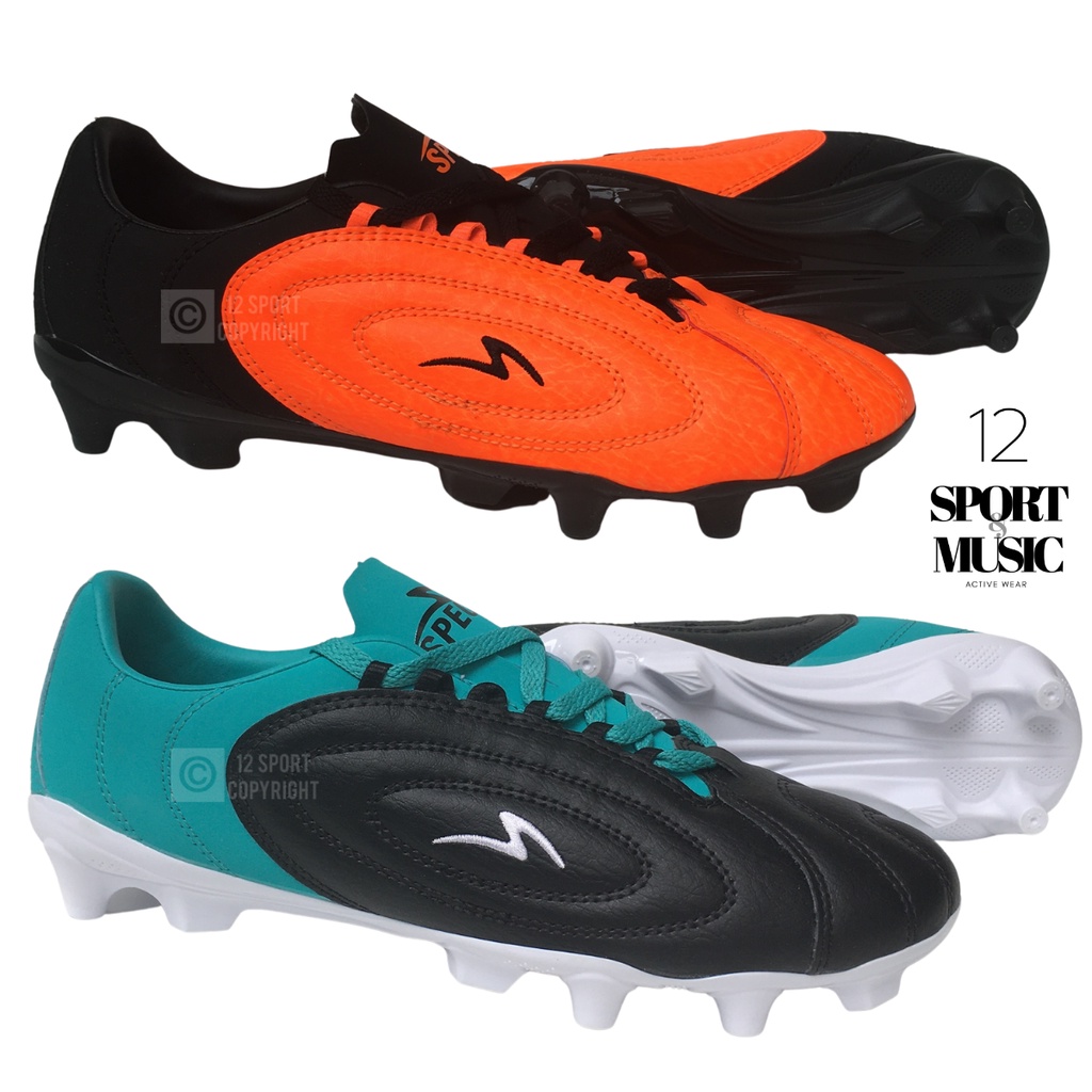 12 SPORT - [Boleh Tukar Size] Sepatu Sepak Bola Specs Barricada Fuerza Pro FG 100% Original Specs In