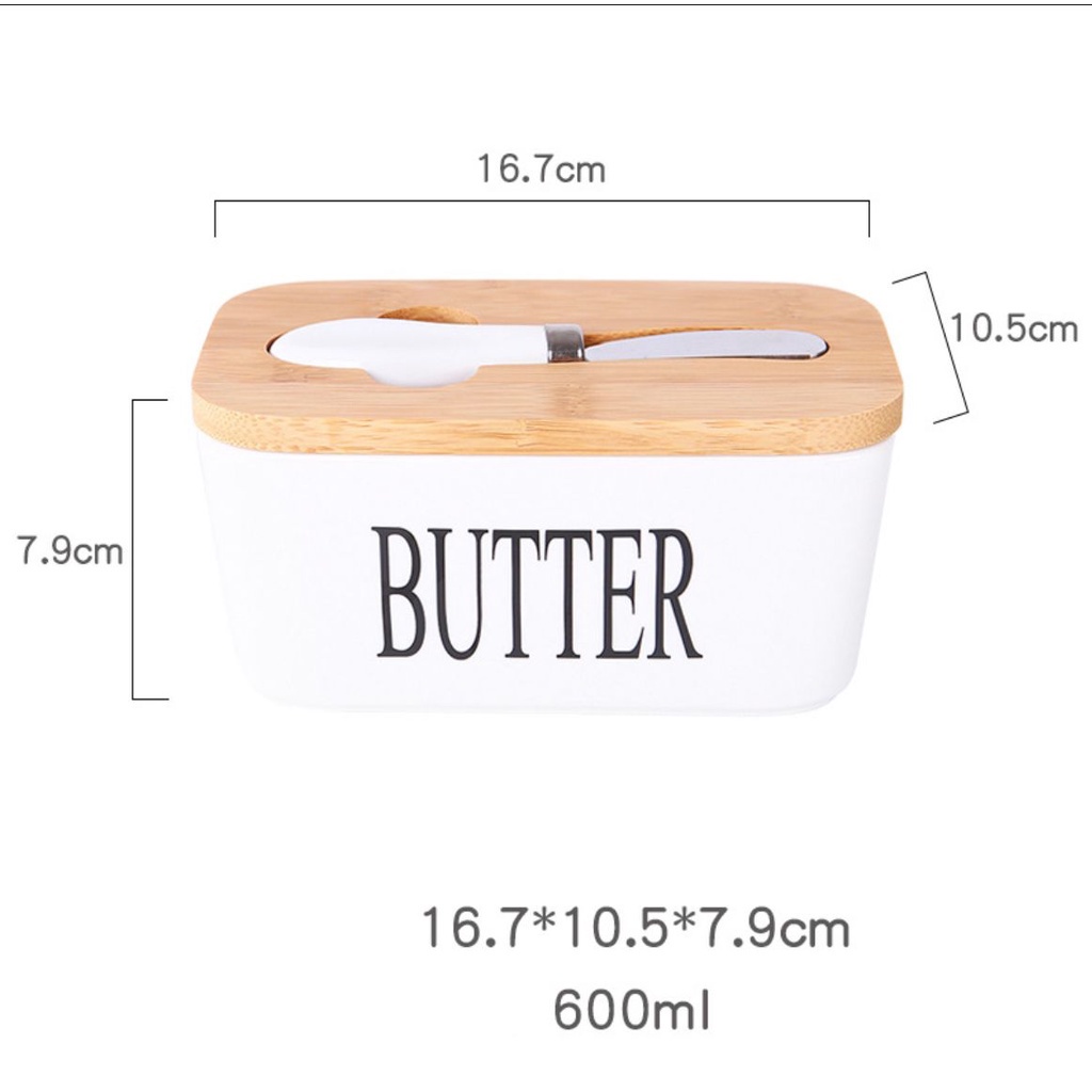 UNNISO- Butter Storage Box Tempat Mentega BTM1