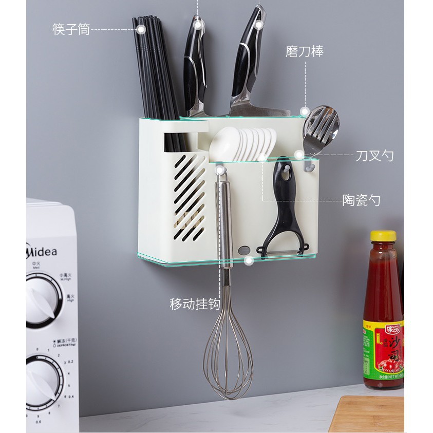 Rak Sendok + Perkakas Dapur Model Gantung [Chopstick Gage)