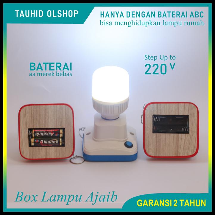 Lampu Emergency Baterai Abc Aa Box Emergency Pengganti Lilin