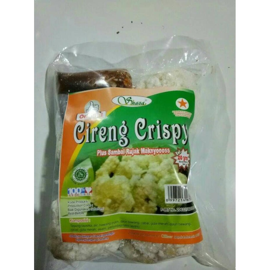 

Cireng rujak merk Shaza isi 20pcs