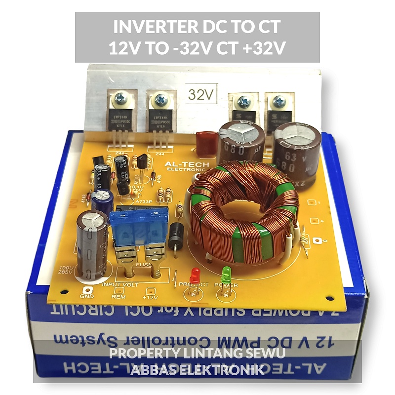 INVERTER DC 12V TO DC CT 18V 24V 32V INVERTER DC 12V KE CT 18 V 24 V 32 V