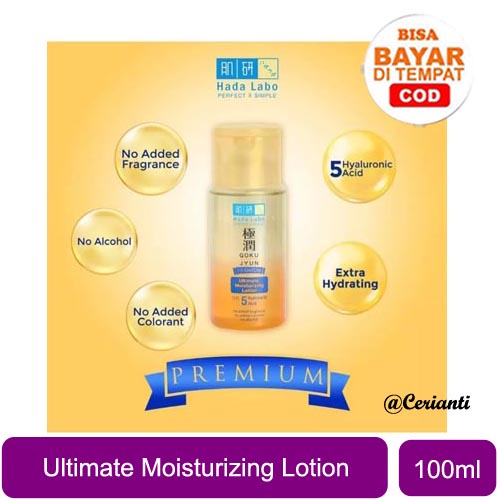 Hada Labo Gokujyun Premium Ultimate Moisturizing Lotion 100 ml_Cerianti