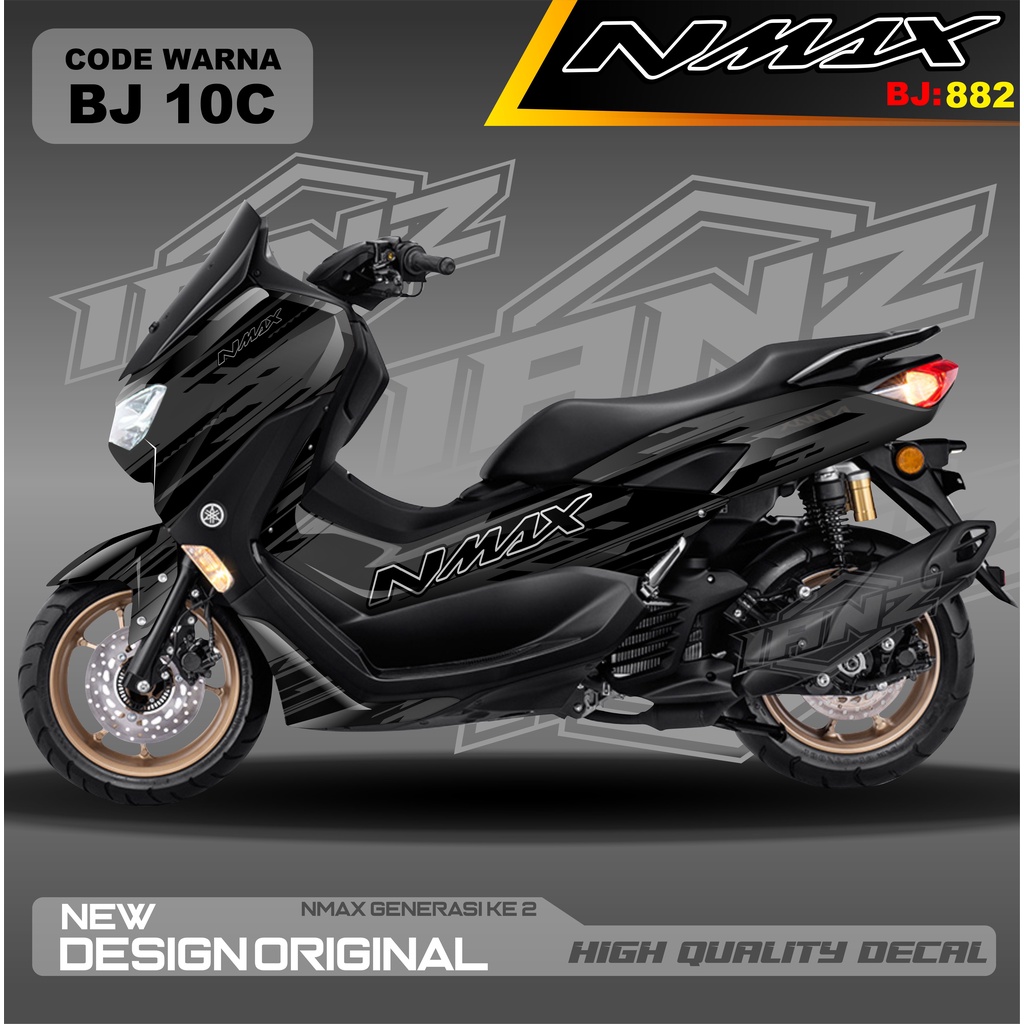 VARIASI STICKER NMAX FULL BLOK MOTOR / DECAL FULL BODY NMAX / DECAL STIKER FULL BODY NMAX / STIKER DECAL FULL NMAX TERBARU