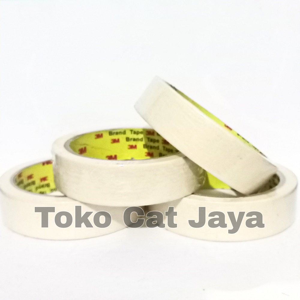 LAKBAN KERTAS 1 inch  / Kertas Lem / Masking tape / Selotip Kertas