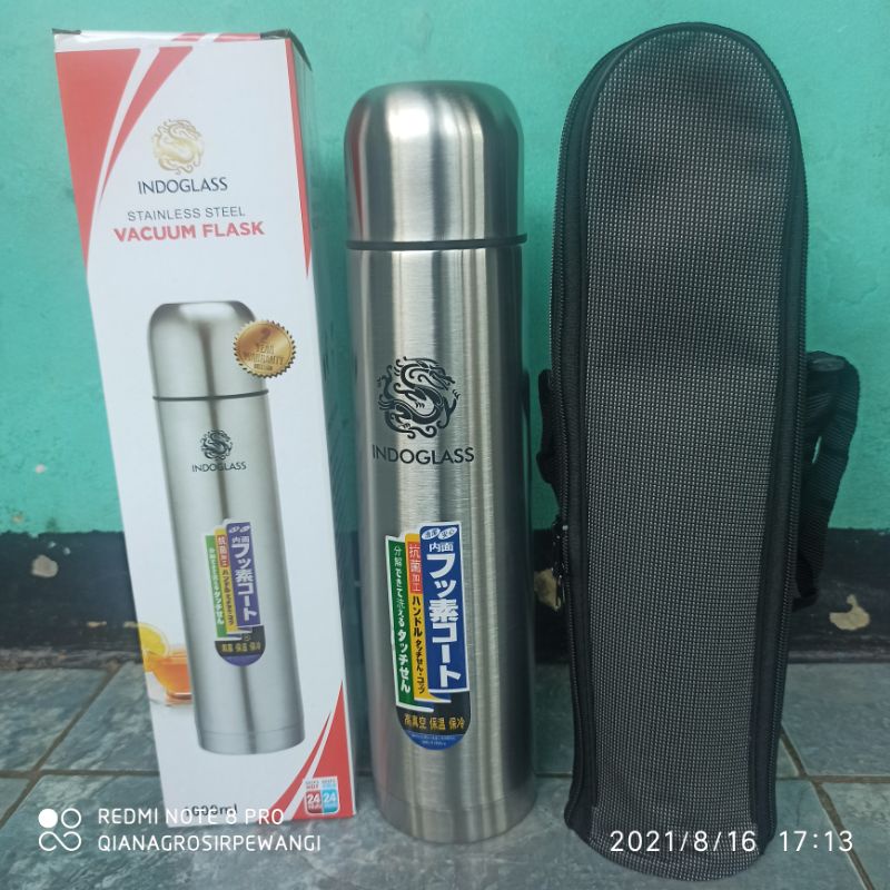 Termos Tremos Stainless Still 1000ml free tas termos air panas  polos