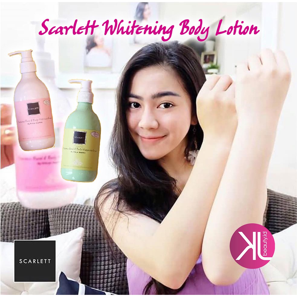 Body LOTION Scarlett Whitening BY FELICYA ANGELISTA