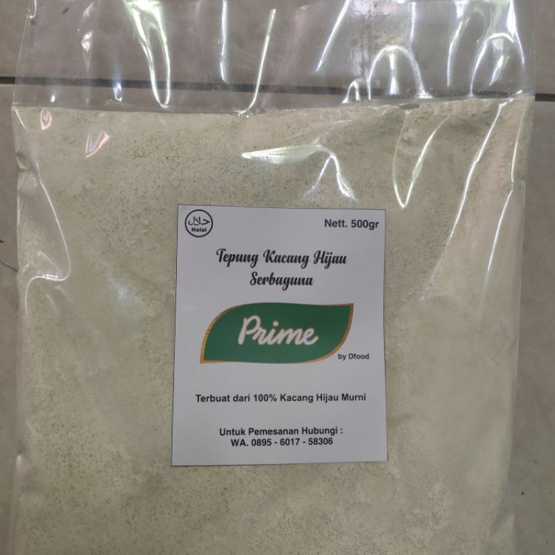 

Tepung Organik Kacang Hijau Murni Prime 500gr