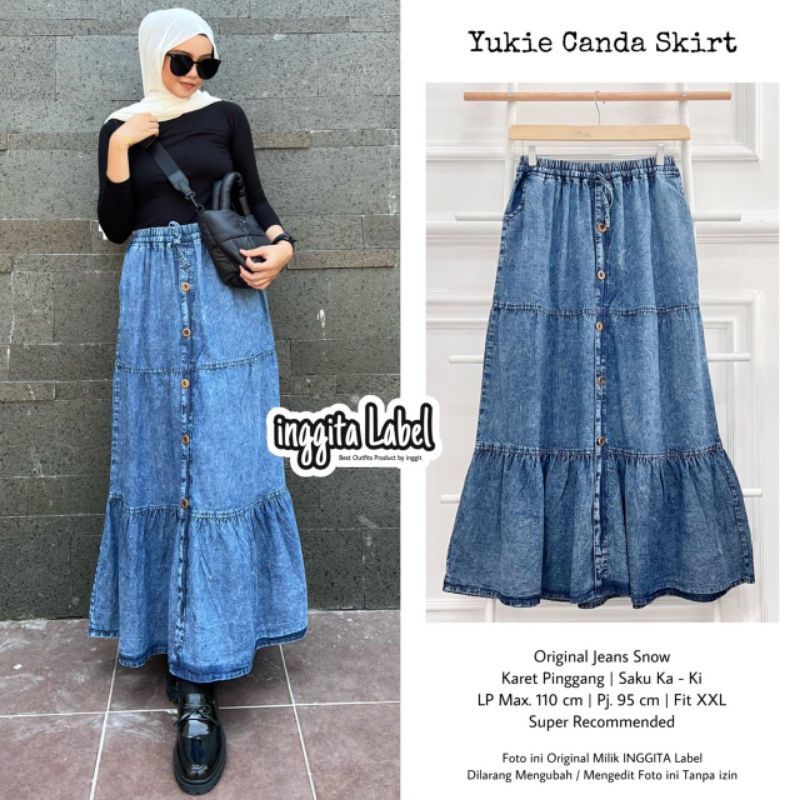 Yukie canda skirt Original by Inggita Label