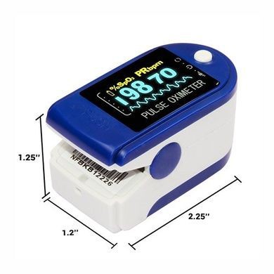 Oxymeter Oximeter Fingertip Pulse Alat Pengukur Oksigen Darah Akurat