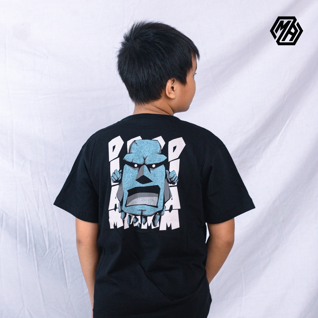 KAOS ANAK DIAM | TSHIRT MILLIART X RIZALMUK | DIAM [KIDS SIZE]