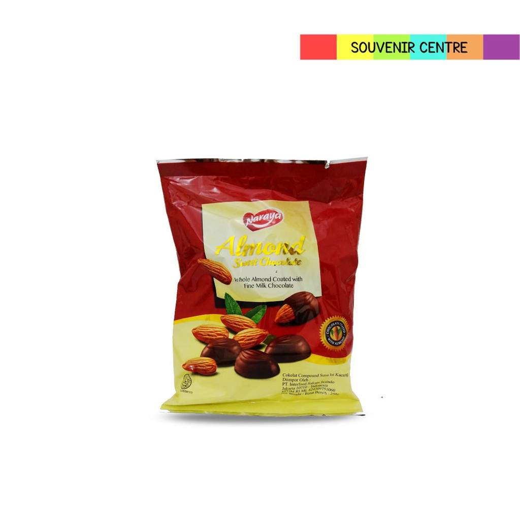 

NARAYA ALMOND SWEET CHOCOLATE 250GR