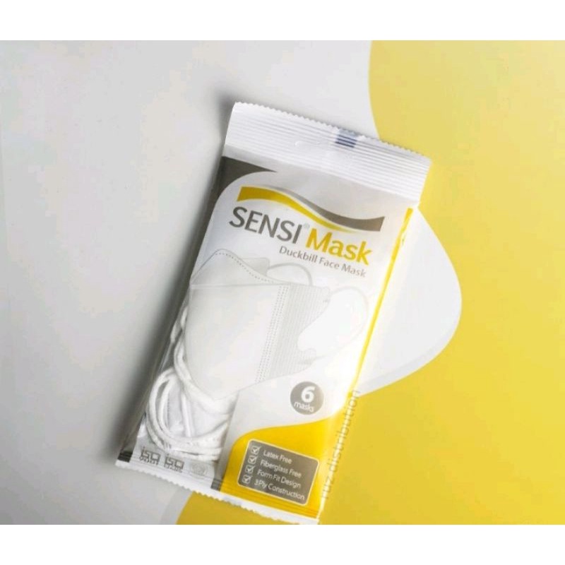 MASKER DUCKBILL SENSI 6pcs
