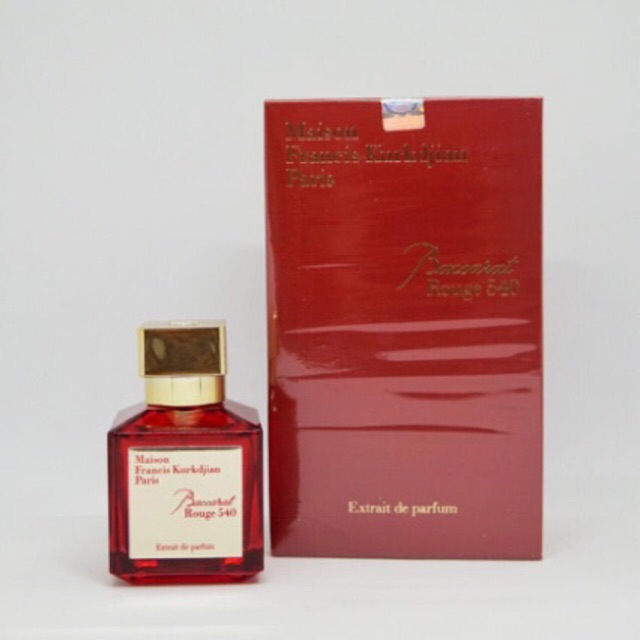 BACCARAT ROUGE 540 EXTRAIT DE PARFUM ORIGINAL FRANCIS PARIS MAISON EUROPE SINGAPORE BESTSELLER