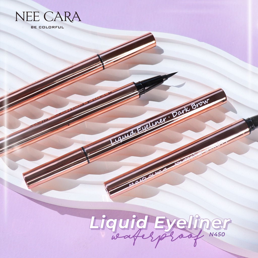 Nee Cara Liquid Eyeliner Waterproof Tahan Lama Sepanjang Hari | TOP SALE since 2016