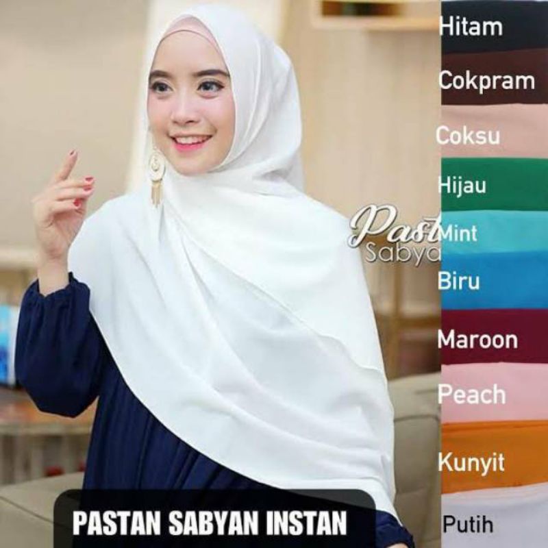 (200x75) Pashmina JUMBO SYARI JAHIT TEPI / Pashmina panjang /-2