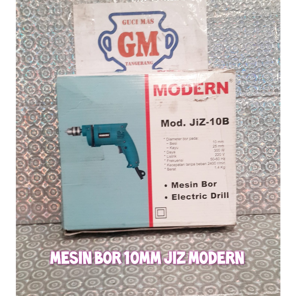 Mesin Bor 10mm JIZ Modern