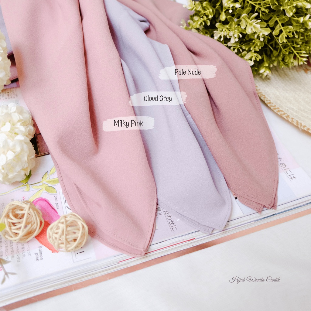 Hijabwanitacantik - Pashmina Divi PNA1.41 Crumb Cake | Pashmina | Hijab-2
