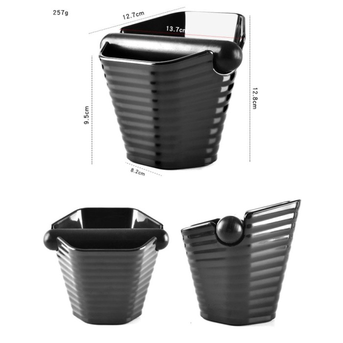 Wadah Kopi Espresso Knock Box Waste Container Barista Non Slip