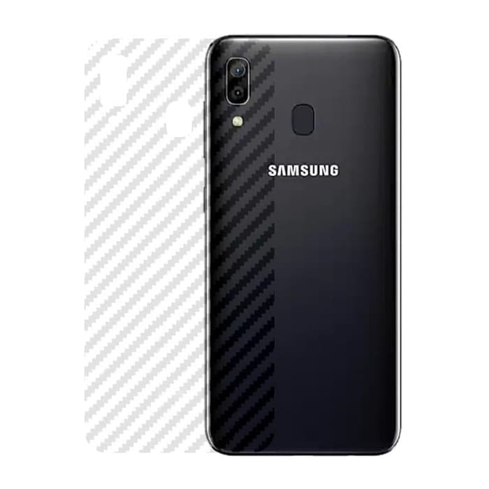 Back skin karbon atau gaskin carbon 3d samsung a20 , anti gores anti jamur anti licin