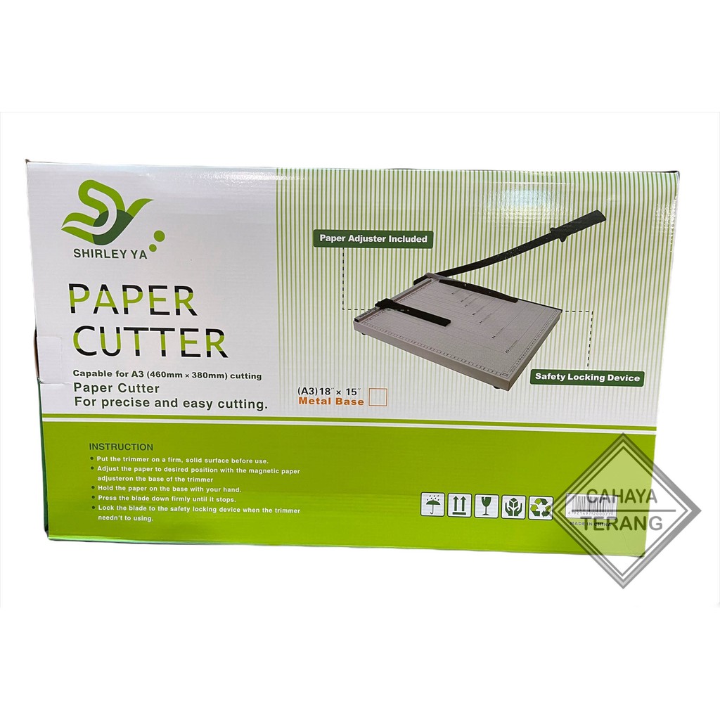 Paper Cutter A3 Import Alumunium Berkualitas