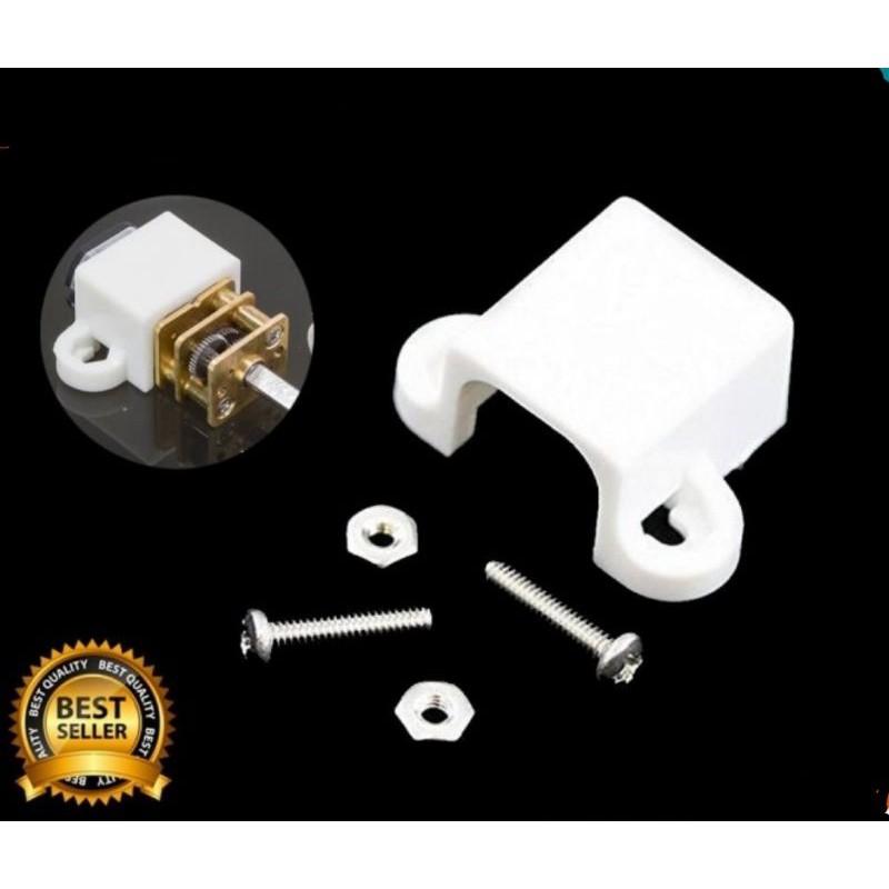 Bracket Pegangan Gearbox N20 Metal Motor Gear Box Plus Baut