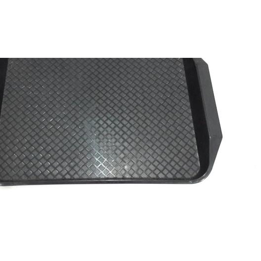 ☏ 890 Nampan Plastik Gagang Persegi Hitam Golden Dragon ♪