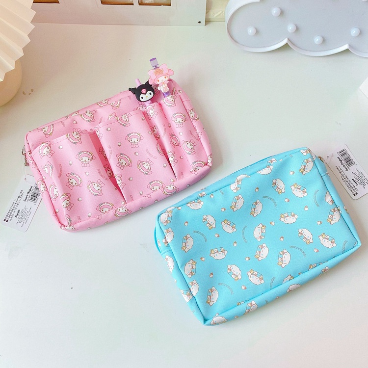 Dompet serbaguna pouch sanrio TU077 hello kitty melody cinamoroll kuromi pompurin clutch storage organizer