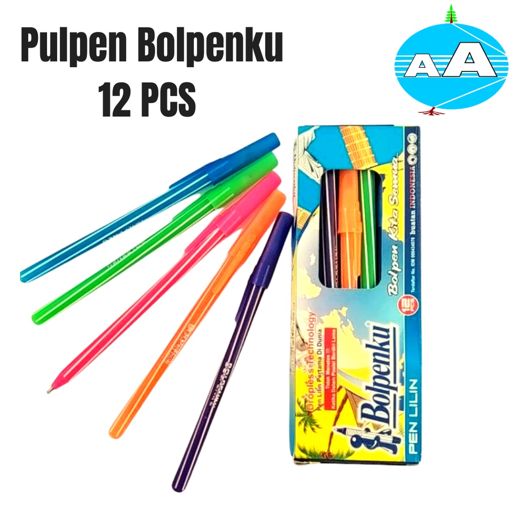 

Pulpen Bolpenku Lilin Spiral (12 PCS)