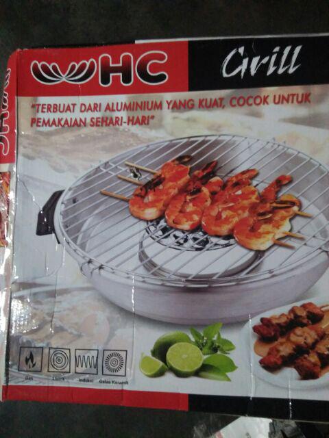 Grill Pemanggang/tempat Bakar Sate, Sosis,makanan( 2 Set /kg )..