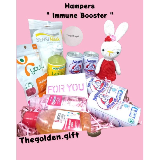 

Hampers isoman / Hampers Sehat / Kado Sehat