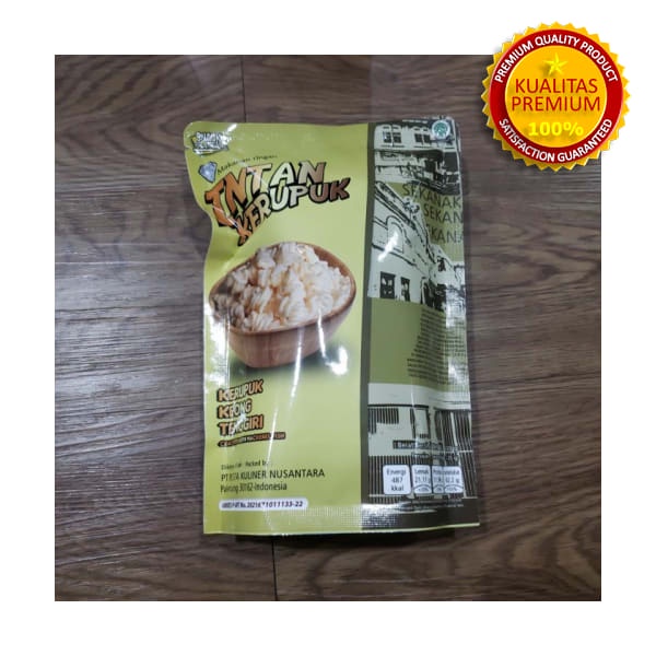 

Kerupuk keong tenggiri Intan 100 gram Grosir Bisa COD
