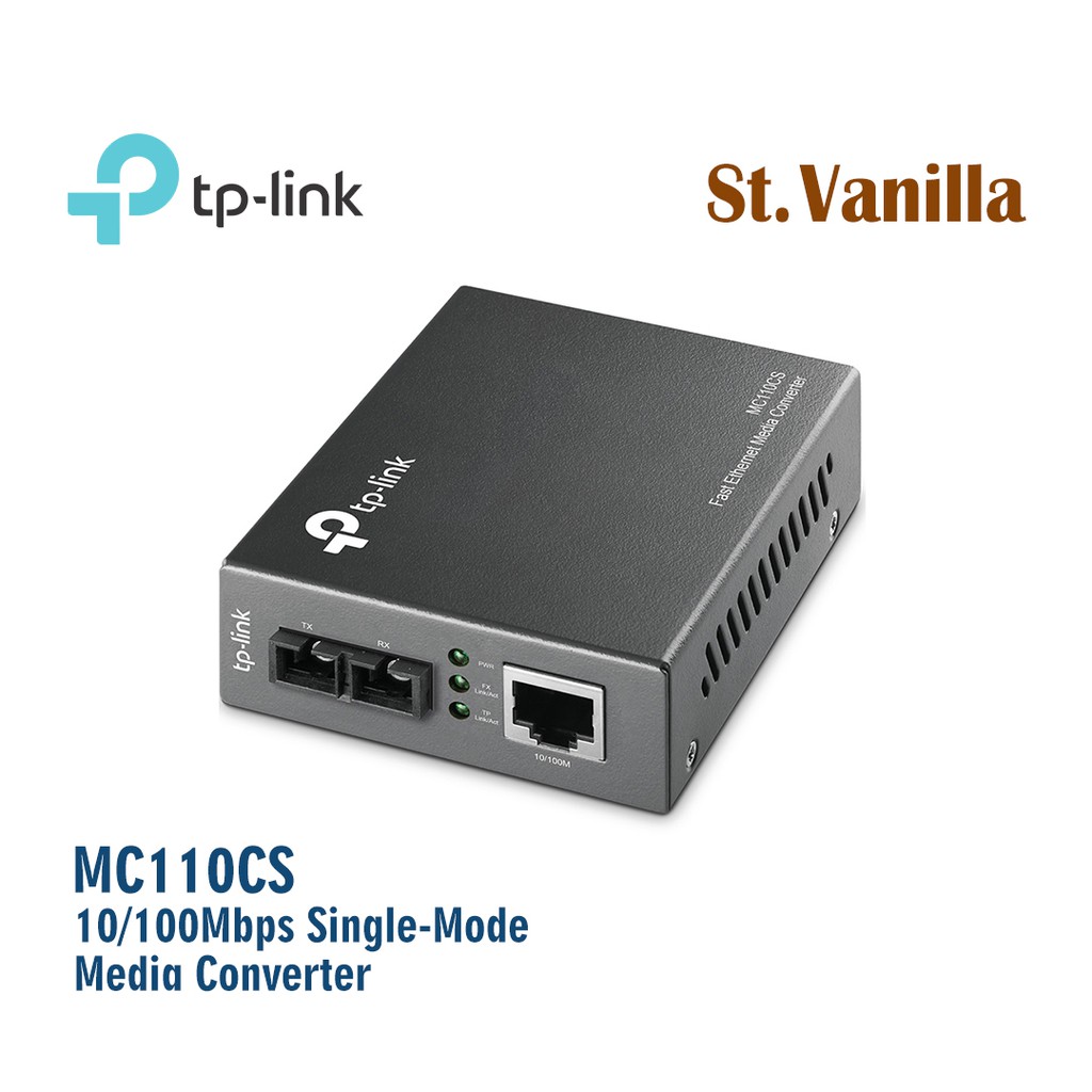 Tp-Link MC110CS Fast Ethernet Single-Mode Media Converter