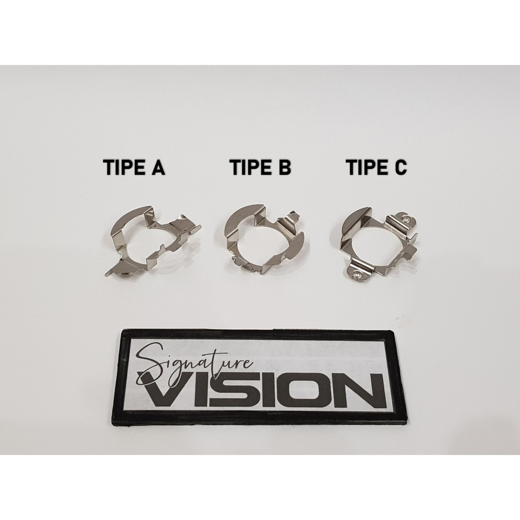 H7 Socket Ring Adapter HID LED untuk Mercedes BMW Audi