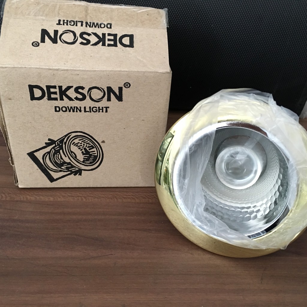 Downlight 3inch 3,5inch 3,5&quot; Fiting Fitting E27 Biasa tanpa lampu merk Dekson