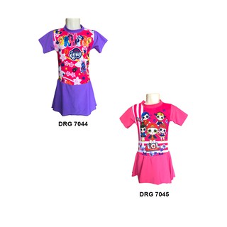  baju  renang  anak  perempuan  cewek SD usia  6 10 tahun  