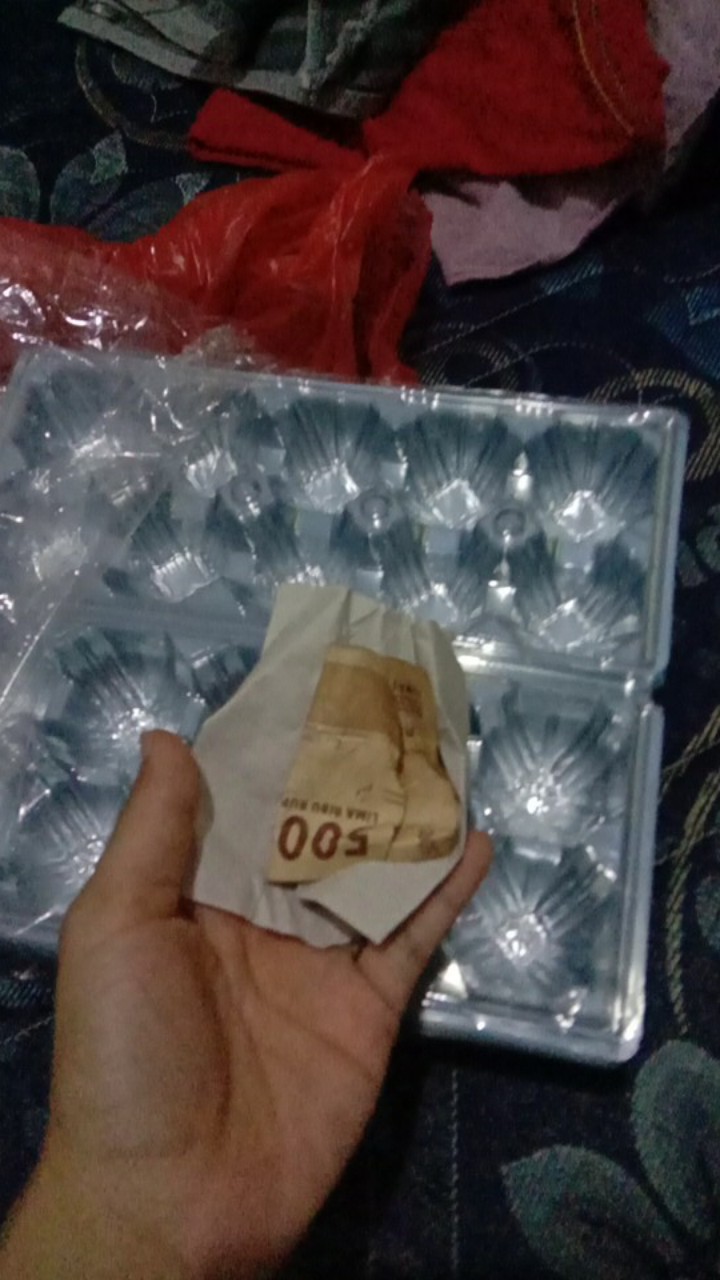 Mika Telur Tanpa Pengunci 50 Pcs Isi 10 Telur / Mika Telor / Tempat Telor