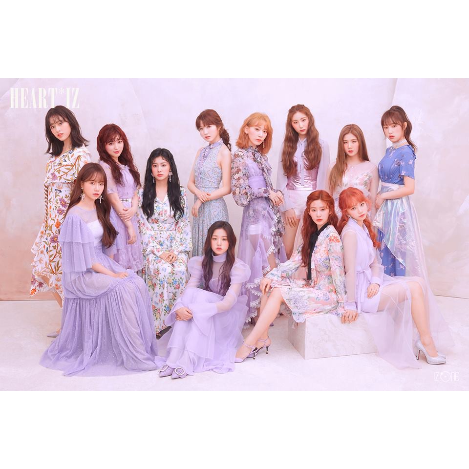 POSTER IZONE - HEARTIZ UNOFFICIAL
