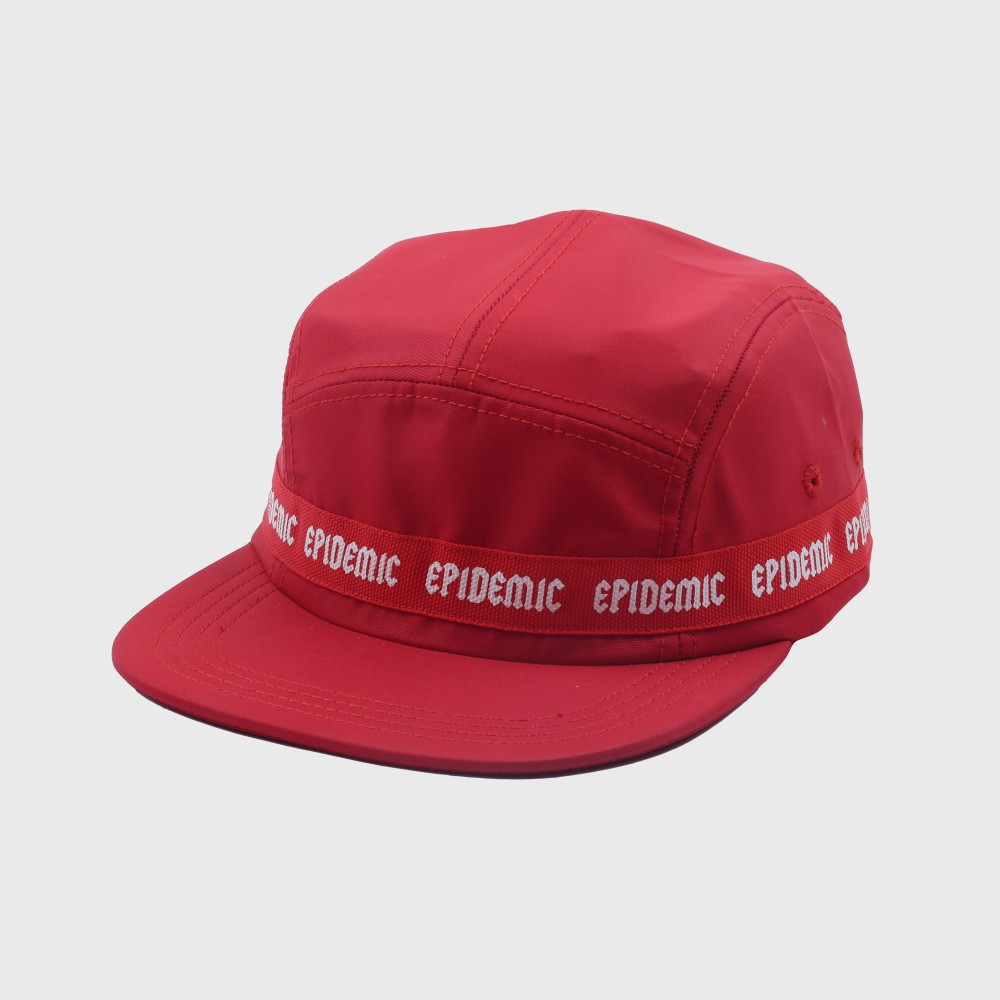 

Epidemic Red Futtsu 5 Panel Cap