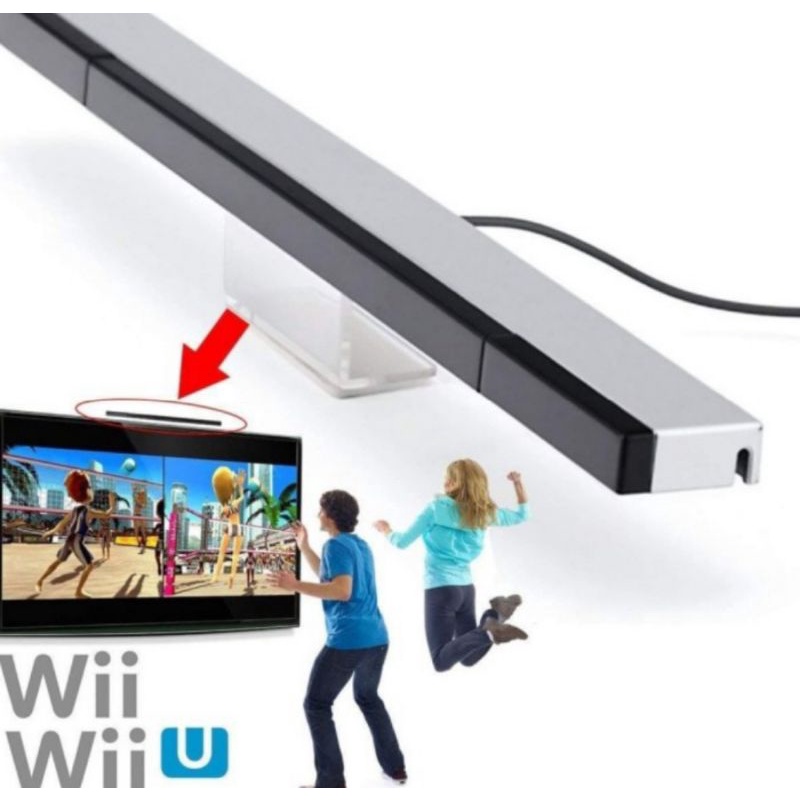 Sensor Bar Nintendo Wii Wii U Sensorbar Wired Cable Kabel Receiver Original Pabrik Op Oem