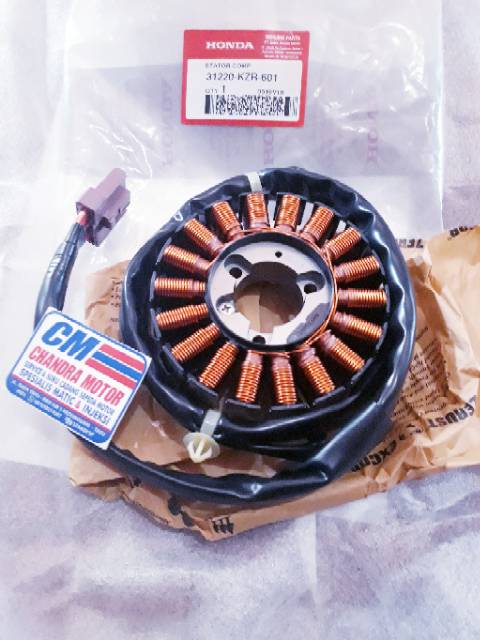 stator comp  sensor ckp  statorcomp old vario 125 lama 31220-KZR-601 asli HONDA 31220-KZR-601